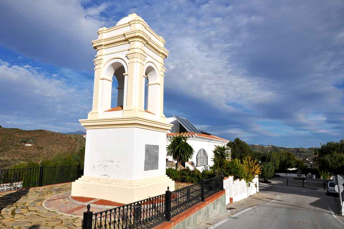 Humilladero de Los Gálvez en Macharaviaya (familia de Bernardo Gálvez)