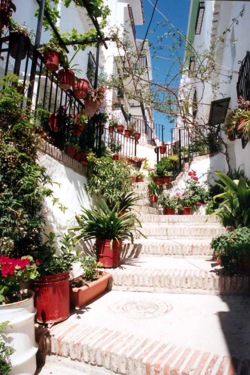 calle Peña La Axarquía turismo